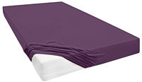 Biberna Spannbettlaken "THEA Baumwoll-Jersey mit Elasthan, 160 g/m&sup2;" Bettlaken f&uuml;r