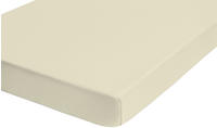 Biberna Spannbettlaken "THEA Baumwoll-Jersey mit Elasthan, 160 g/m&sup2;" Bettlaken f&uuml;r