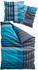 H.I.S Jeans Philip Linon 80x80+155x220cm blau