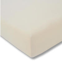 Estella Zwirnjersey Spannbetttuch 90x190 - 120x220 cm | leinen - beige