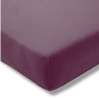 Estella Spannbettlaken 90x200-120x220 cm 670 Aubergine