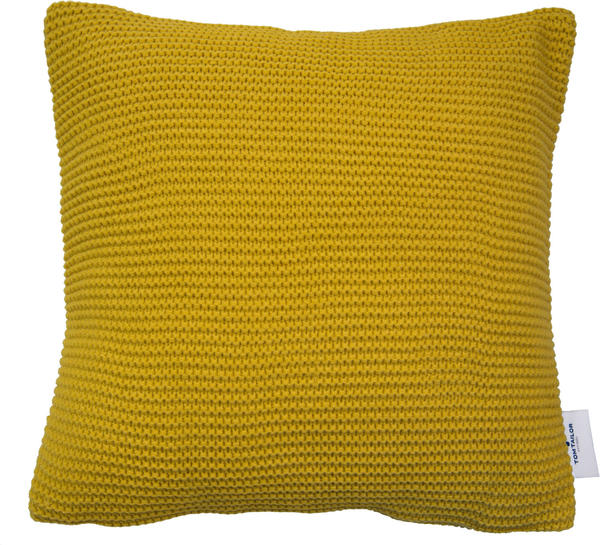 Tom Tailor Plain Knit 45x45cm gelb