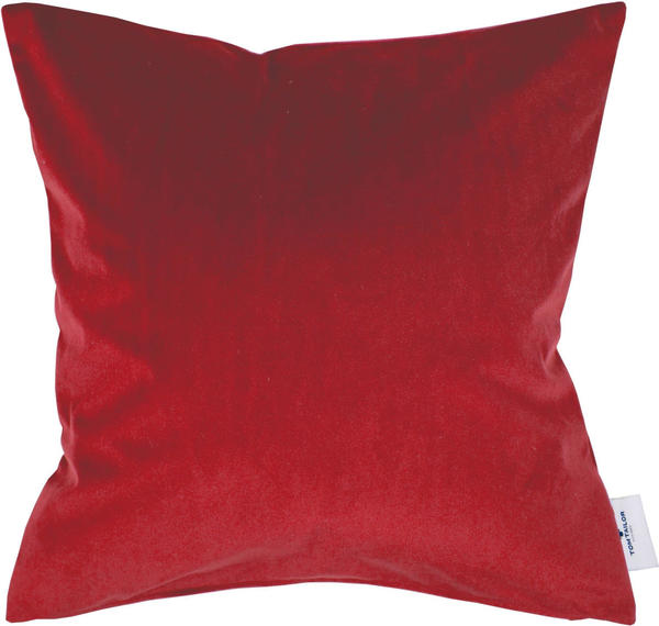 Tom Tailor French Velvet 40x40cm rot