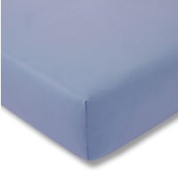 Estella Zwirnjersey Spannbetttuch 140x200 - 160x220 cm | hellblau - blau