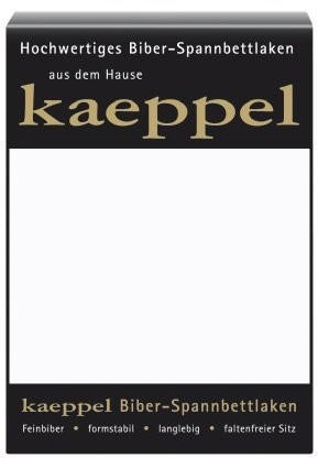 Kaeppel Biber Spannbettlaken (100 x 200 cm) L-016745