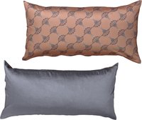 Joop! Kopfkissenbezug Cornflower Double, Braun, Kupfer, Textil, 80x80 cm, Oeko-Tex&reg;