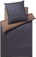 JOOP Bettw&auml;sche Cornflower Double dark sapphire 135x200 cm + 80x80 cm -...