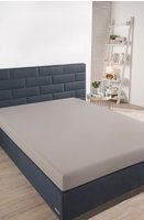 Schiesser Spannbettlaken "Jessi aus 100% Baumwolle" f&uuml;r Matratzen bis zu 22 cm
