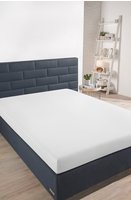 Schiesser Spannbettlaken "Jessi aus 100% Baumwolle" f&uuml;r Matratzen bis zu 22 cm