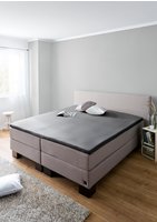 Schiesser Spannbettlaken "Flexi f&uuml;r Topper aus 95% Baumwolle und 5% Elasthan in