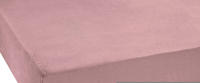 Setex GOTS Feinbiber-Spannbettlaken 100x200cm rosa