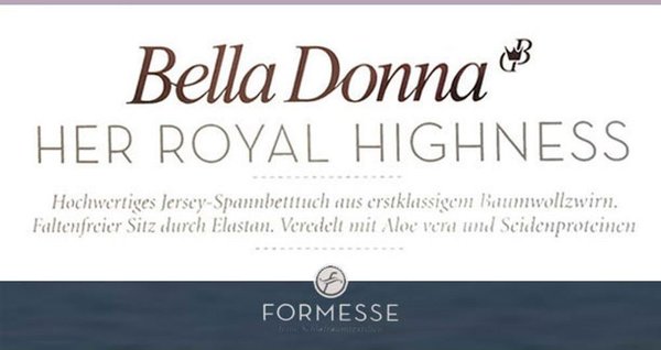 Formesse Bella Donna Jersey 90x190-100x220cm amethyst