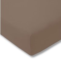 Estella Zwirnjersey Spannbetttuch 90x190 - 120x220 cm | bahama - braun