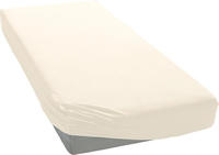 Estella Zwirnjersey Spannbetttuch 180x200 - 200x220 cm | elfenbein - beige