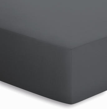 Schlafgut Basic Jersey-Spannbetttuch 90x190-100x200cm titan
