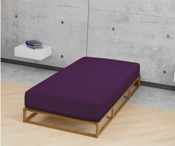 Biberna 77144 Feinjersey-Stretch 140-160x200cm violett