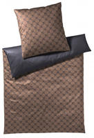 JOOP! Bettw&auml;sche Cornflower Double Festive Copper 80/80 155/200 cm