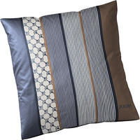 Joop! Kissenh&uuml;lle, Blau, Textil, Gestreift, 80x80 cm, Schlaftextilien, Bettw&auml;sche