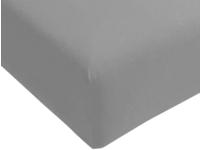 Formesse Spannbettlaken Bella Donna Elastic-Jersey-Stretch anthrazit Gr&ouml;&szlig;e 90x190