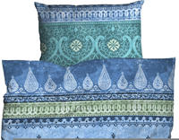 CASATEX Bettw&auml;sche "Indi" 2 Stk. romantisch, orientalisch, weich und gem&uuml;tlich