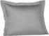 grau: Fleuresse Kissenbezug Colours Satin 40x40cm