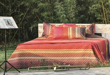 Bassetti Nabucco 80x80+135x200cm pink/orange P1