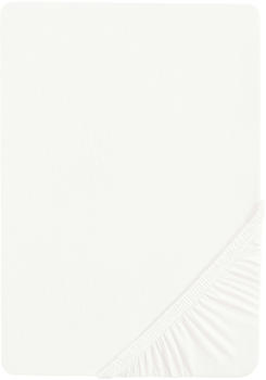 Biberna 77144 Jersey-Stretch 90x190-100x200cm weiß