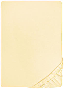 Biberna 77144 Jersey-Stretch 90x190-100x200cm gelb