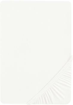 Biberna 12344 Frottee-Stretch 140-160x190-200cm weiß