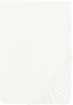 Biberna 12344 Frottee-Stretch 90-100x190-200cm weiß