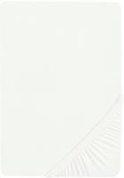 Biberna Spannbettlaken "0077866 Deluxe Jersey-Elastic Spannbetttuch 97% Baumwolle"