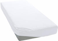 OTTO home Spannbettlaken "Physalis Basic und PREMIUM Qualit&auml;t, 100% Baumwolle,