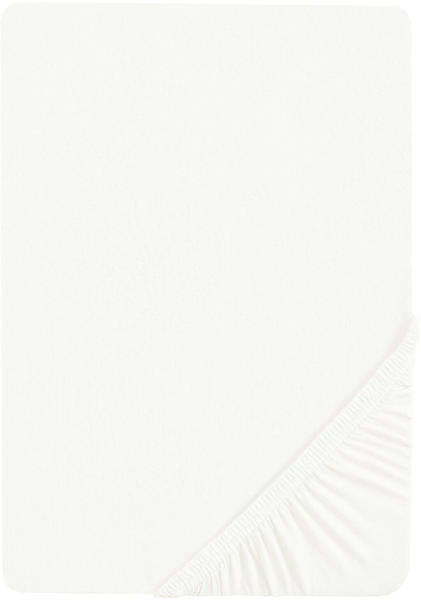 Biberna 12344 Frottee-Stretch 180-200x200cm weiß