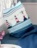 Bierbaum Seersucker Bettwäsche 80x80+135x220 cm Leuchtturm blau