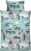 Biberna Kinderbettw&auml;sche "Ela in Gr. 100x135 oder 135x200 cm, f&uuml;r Kinder,