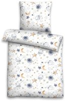Biberna Kinderbettw&auml;sche "Heleni in Gr. 100x135 oder 135x200 cm, f&uuml;r Kinder,