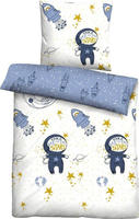 Biberna Kinderbettw&auml;sche "Julien in Gr. 100x135 oder 135x200 cm, f&uuml;r Kinder,