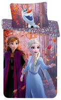 Ac-deco - Disney Frozen Baumwolle Bettw&auml;sche Bettbezug 140x200 Cm & Kissenbezug