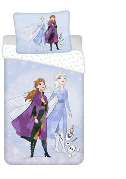 Jerry Fabrics Disney Frozen Anna und Elsa 70x90+140x200cm
