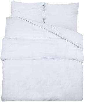 vidaXL Bed Sheet Set 140x200+50x75cm White