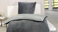 G&ouml;zze Wendebettw&auml;sche "Superflausch in Gr. 135x200 oder 155x220 cm" 2 Stk. Fleece