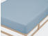 Castell Spannbetttuch 90x200 cm (90x190cm-100x200cm) Stretch Jersey blau cyclam