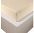 Traumschloss Premium Plus Edel-Jersey Spannbetttuch 90-120 x 200-220 cm creme