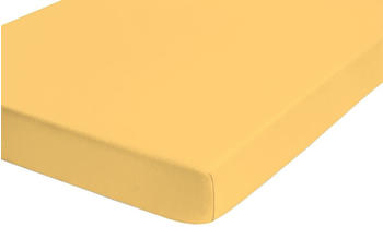 Biberna 2744 Biber-Spannbetttuch 180x200-200x200cm gelb