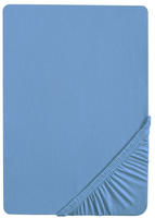 Biberna Spannbettlaken "THEA Baumwoll-Jersey mit Elasthan, 160 g/m&sup2;" Bettlaken f&uuml;r