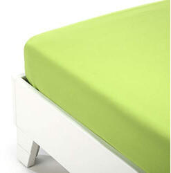 Caleffi S.p.A. Single fitted bed sheet cotton mint