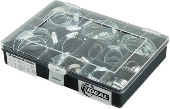 Ideal Schlauchschellen Set W1 sortiert Bandbreite 9 mm 100 Teile