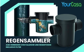 YourCasa Regensammler für effiziente Regenwassernutzung