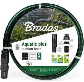 Bradas Saug- und Druckschlauch AQUATIC PLUS 4 m (SATP2204/BK-SET)