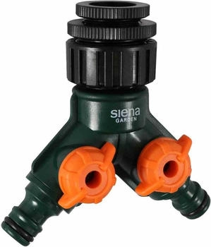 Siena Garden 2-Wege-Verteiler mit separaten Regulierknöpfen (L89291)